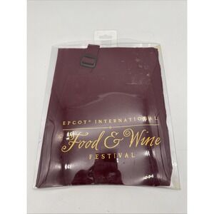 Disney World Epcot International Food & Wine Festival 2010 Apron Red Cooking